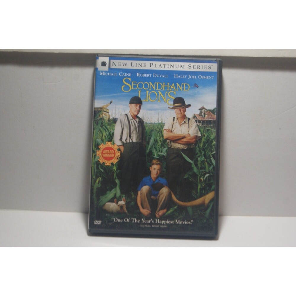 SecondHand Lions DVD 2003 Michael Caine Family Movie Adventure